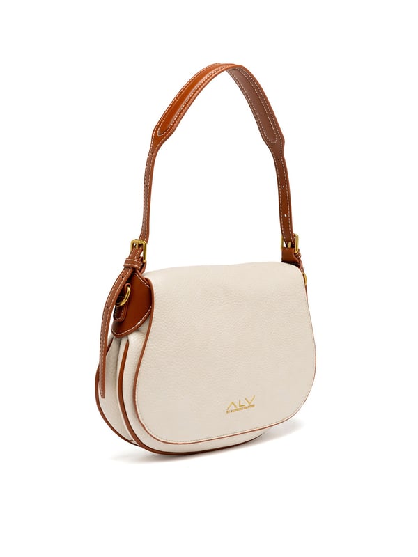 Bolso bandolera para mujer - Modelo Novella Prime - 100% poliuretano - 31.0 x 19.0 x 6.0 cm