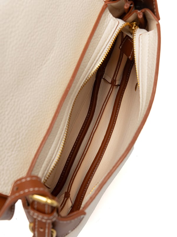 Bolso bandolera para mujer - Modelo Novella Prime - 100% poliuretano - 31.0 x 19.0 x 6.0 cm