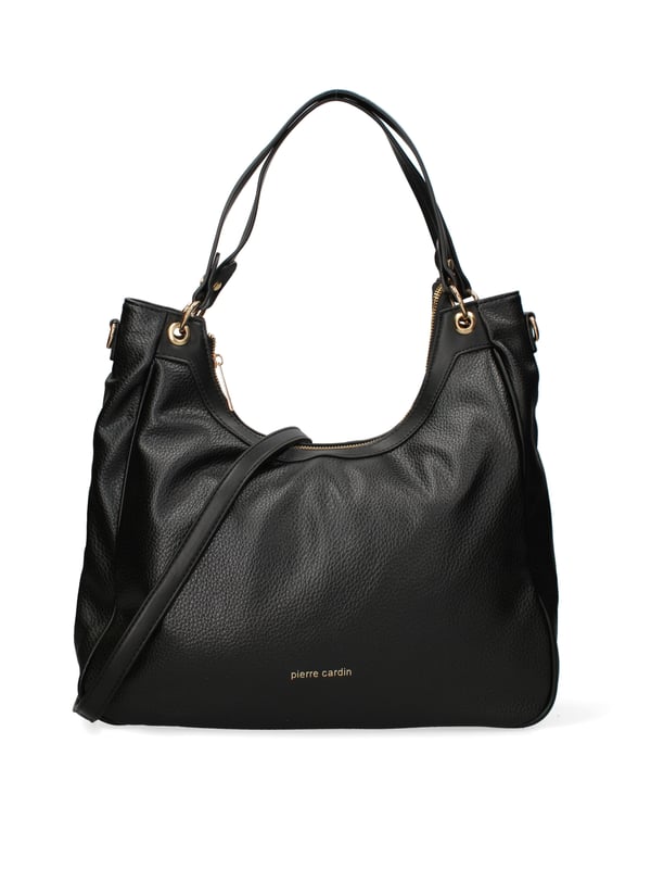 Bolso bandolera para mujer. El cierre es con cremallera. Los bolsillos internos son uno con cremallera y otro abierto. Los bolsillos externos son uno en la espalda con cremallera. La bandolera es ajustable en piel. El mango está fabricado en PU. Hay un compartimento interno. El material externo es 100%PU. Internamente es 100% Poliéster. Medidas: 38x36x13 cm. Producto de moda