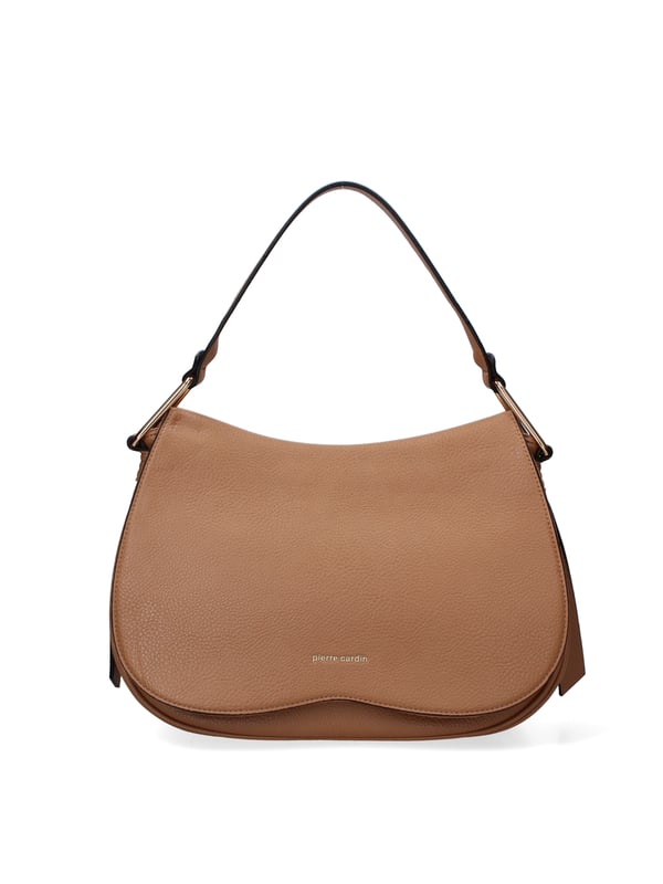 Bolso bandolera para mujer. El cierre es con botón magnético. Los bolsillos internos tienen cremallera. Los bolsillos externos están ausentes. La correa para el hombro es ajustable y extraíble. El mango está fabricado en PU. Hay un compartimento interno. El material externo es 100%PU. Internamente es 100% Poliéster. Medidas: 35,5x23x12 cm. Producto de moda