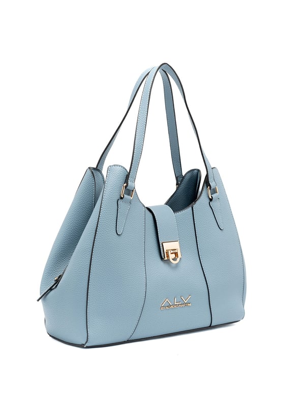 Bolso de mano mujer - Modelo Seraphina Elite - 100% poliuretano - 35.0 x 29.0 x 10.0 cm