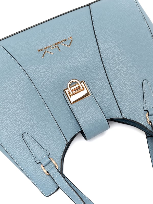 Bolso de mano mujer - Modelo Seraphina Elite - 100% poliuretano - 35.0 x 29.0 x 10.0 cm