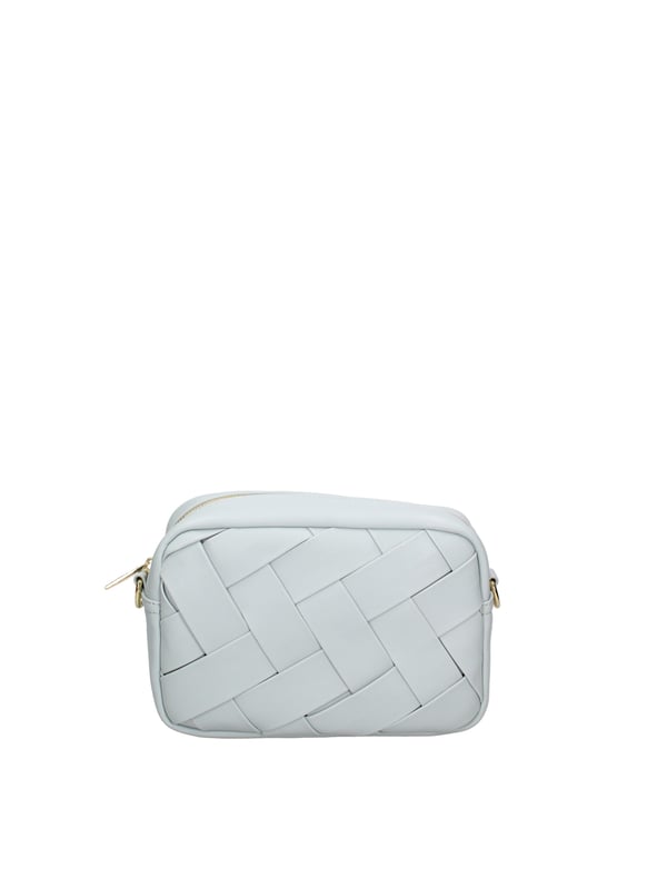 Bolso bandolera para mujer. El cierre es con cremallera. Los bolsillos internos tienen cremallera. Los bolsillos externos están ausentes. La correa para el hombro es ajustable y extraíble. Falta el mango. Hay un compartimento interno. El material externo es 100%PU. Internamente es 100% Poliéster. Medidas: 23,5x17x9 cm. Producto de moda