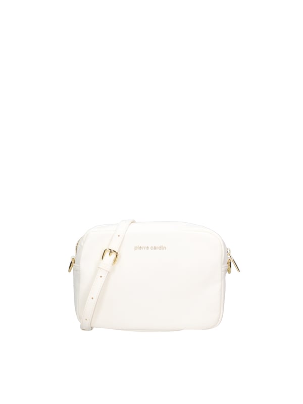 Bolso bandolera para mujer. El cierre es con cremallera. Los bolsillos internos tienen cremallera. Los bolsillos externos están ausentes. La correa para el hombro es ajustable y extraíble. Falta el mango. Hay un compartimento interno. El material externo es 100%PU. Internamente es 100% Poliéster. Medidas: 23,5x17x9 cm. Producto de moda