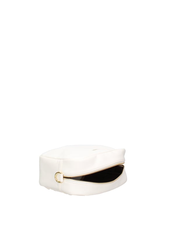Bolso bandolera para mujer. El cierre es con cremallera. Los bolsillos internos tienen cremallera. Los bolsillos externos están ausentes. La correa para el hombro es ajustable y extraíble. Falta el mango. Hay un compartimento interno. El material externo es 100%PU. Internamente es 100% Poliéster. Medidas: 23,5x17x9 cm. Producto de moda