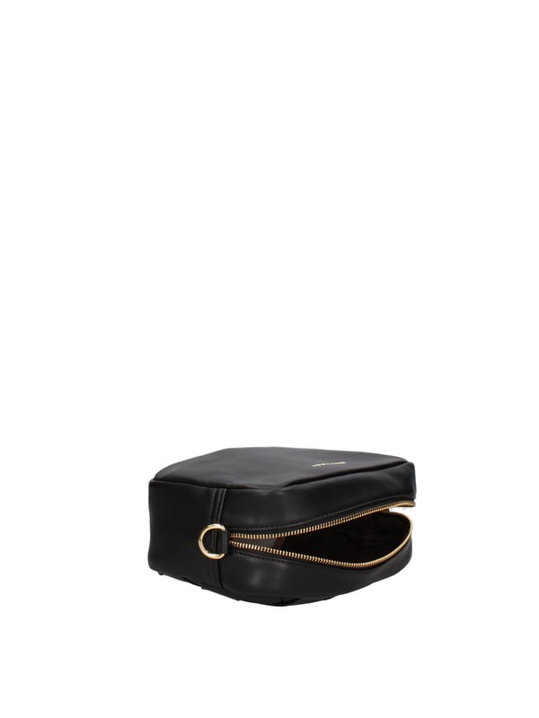 Crossbodytas voor dames met ritssluiting. met binnenzakken met ritssluiting. afwezige externe zakken. verstelbare en afneembare schouderband. ontbrekend handvat. een binnencompartiment.  extern materiaal. 100% polyester binnenkant. Afmetingen: 23,5x17x9 cm. Modeproduct