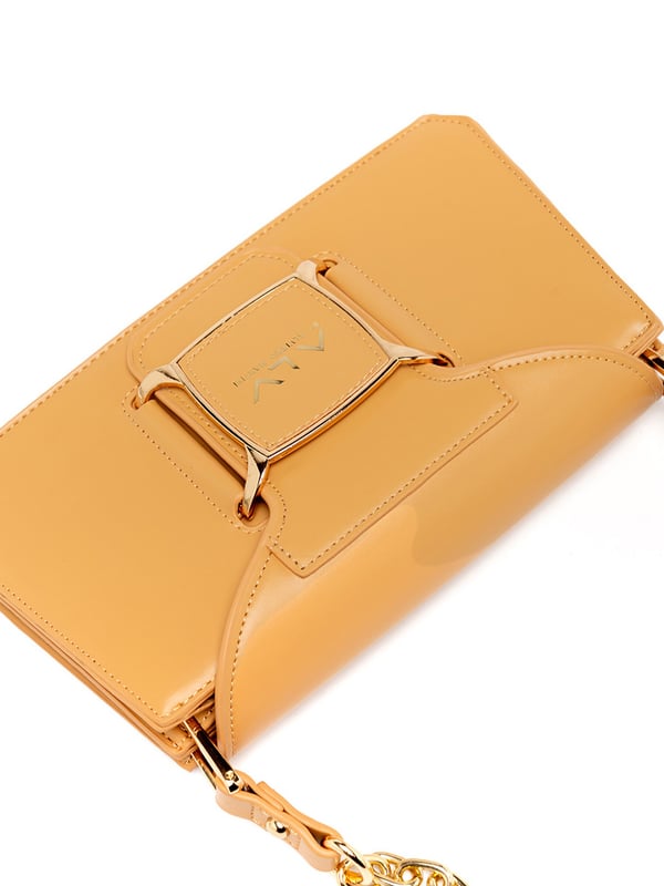 Bolso bandolera mujer - Modelo Foggia - 100% poliuretano - 27.0 x 16.0 x 8.0 cm