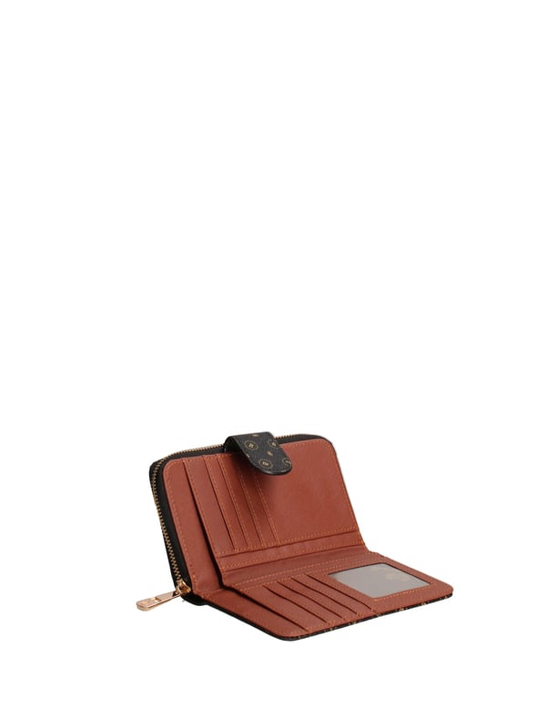 Cartera de mujer - Modelo Evanthe Lux - 100% poliuretano - 15.5 x 10.0 x 3.0 cm