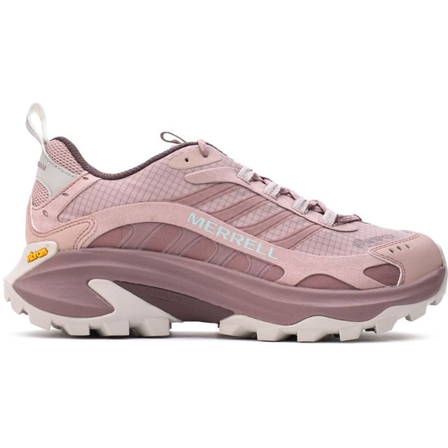 De Moab Speed 2 GORE-TEX® is de nieuwste innovatie op het gebied van trailhiken en outdooractiviteiten van Merrell. Deze nieuwe en verbeterde generatie prestatiegerichte hiking trainers combineert de kennis en trailinzichten van de bestverkochte hikingschoen, de Moab, met de nieuwste innovaties van atletische hikingschoenen en outdoor trainers over de hele wereld met waterdichte eigenschappen dankzij GORE-TEX®.