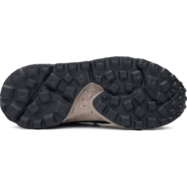 Step up your sporty looks with these unmissable, unusual trainers Tiger Hill from Flower Mountain. The running-style sneaker has a super soft, fast design, suede and nylon upper and a funky, chunky sole with a cork antibacterial insole. The intricate stitching, beautiful multicolour design and woven details make for a snug fit and fabulous, unique look.