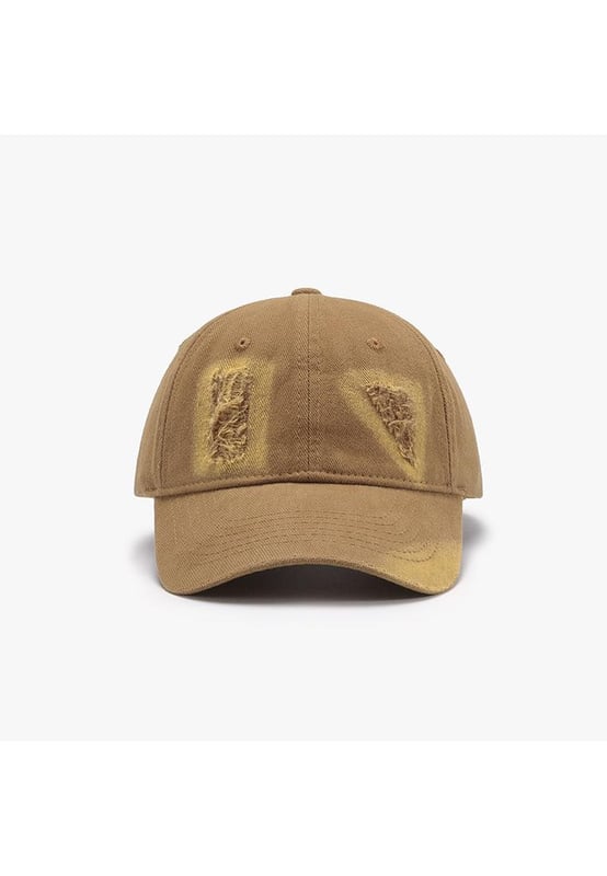 Gorra de béisbol de 1 pieza  
Hecha de algodón de alta calidad  
Presenta un acabado desgastado para un look vintage  
Importada  
Medidas del producto: Altura 5.1 in, Visera 2.8 in, Circunferencia 22-24 in  
Diseñada para mujeres  
Material: mezclilla de algodón