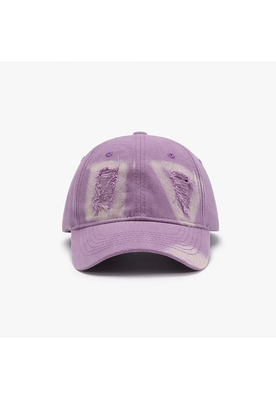 1
  piece baseball cap
  Made from high
  quality cotton
  Features distressed finish for a vintage look
  Imported
  Product measurements: Height 5.1 in Brim 2.8 in Circumference 22
  24 in
  Designed for women
Material: Cotton denim