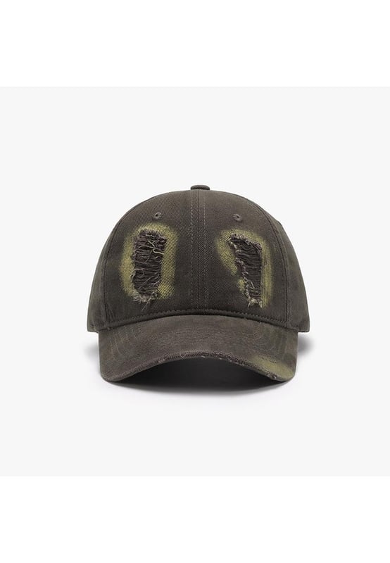 1
  piece baseball cap
  Made from high
  quality cotton
  Features distressed finish for a vintage look
  Imported
  Product measurements: Height 5.1 in Brim 2.8 in Circumference 22
  24 in
  Designed for women
Material: Cotton denim
