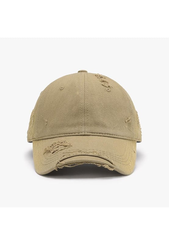 Producto: Gorro de algodón ajustable y desgastado  
Género: Mujeres  
Piezas: 1  
Material: Algodón  
Importado  
Tamaño Único: Altura 5.1 in, Ala 2.8 in, Circunferencia 22 - 24.4 in  