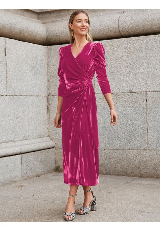 Basic style
  Opaque fabric
  Slightly stretchy material
  Not lined
  95% polyester 5% spandex
  Machine wash cold
  Tumble dry low
  Imported
  Size S: Length 48.23 in Shoulder 14.17 in Bust 31.10 in Waist 26.38 in Hip 34.65 in Sleeve Length 21.65 in
  Size M: Length 49.02 in Shoulder 14.76 in Bust 33.07 in Waist 28.35 in Hip 36.61 in Sleeve Length 22.05 in
  Size L: Length 49.80 in Shoulder 15.16 in Bust 35.04 in Waist 30.31 in Hip 38.58 in Sleeve Length 22.44 in
  Size XL: Length 50.59 in Shoulder 15.94 in Bust 38.19 in Waist 33.46 in Hip 41.73 in Sleeve Length 22.83 in