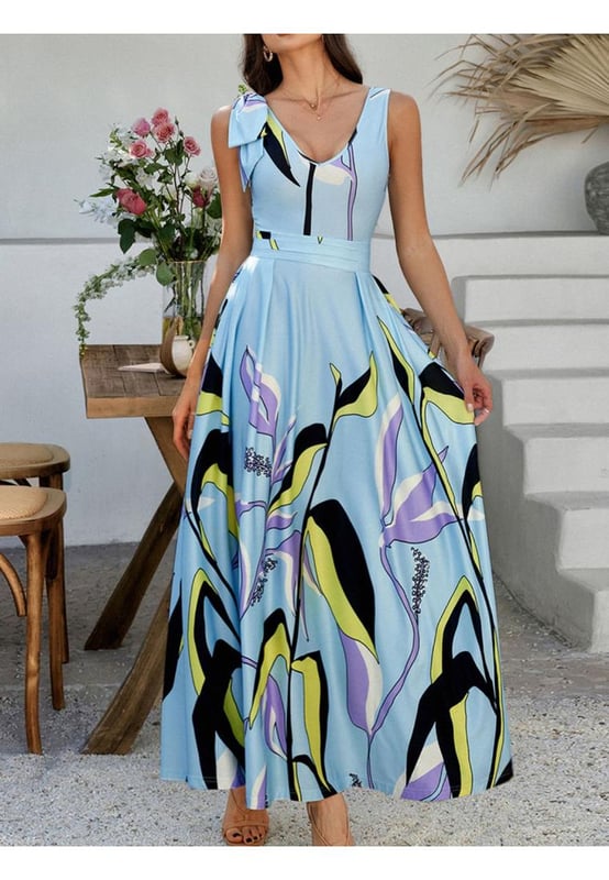 Ruched design
  Opaque sheer fabric
  No stretch
  Not lined
  Material composition: 95% polyester 5% elastane
  Care instructions: Machine wash cold tumble dry low
  Imported
  Product Measurements (inches):
  Size S: Length 53.1 Bust 31.5 Shoulder 10.8 Waist 26.8
  Size M: Length 53.5 Bust 33.1 Shoulder 11.2 Waist 28.3
  Size L: Length 53.9 Bust 35.4 Shoulder 11.6 Waist 30.7
  Size XL: Length 54.3 Bust 37.8 Shoulder 12 Waist 33.1