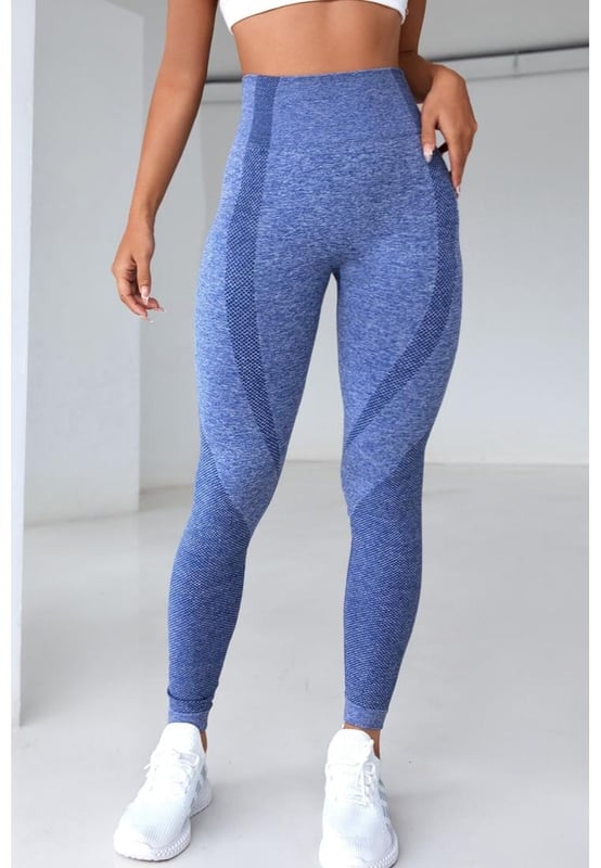 Pantalones Largos Activos de Cintura Alta  
Tipo de patrón: Sólido  
Estilo: Deportivo  
Características: Ajuste ceñido  
Longitud: Larga  
Composición del material: 90% poliamida 10% elastano  
Elasticidad: Muy elástico  
Instrucciones de cuidado: Lavar a máquina en frío, secar a baja temperatura  
Importado  
Medidas del producto: S: longitud 30 in, cintura 25 in, cadera 29.6 in; M: longitud 30.4 in, cintura 26.5 in, cadera 31.2 in; L: longitud 31 in, cintura 28.1 in, cadera 32.8 in