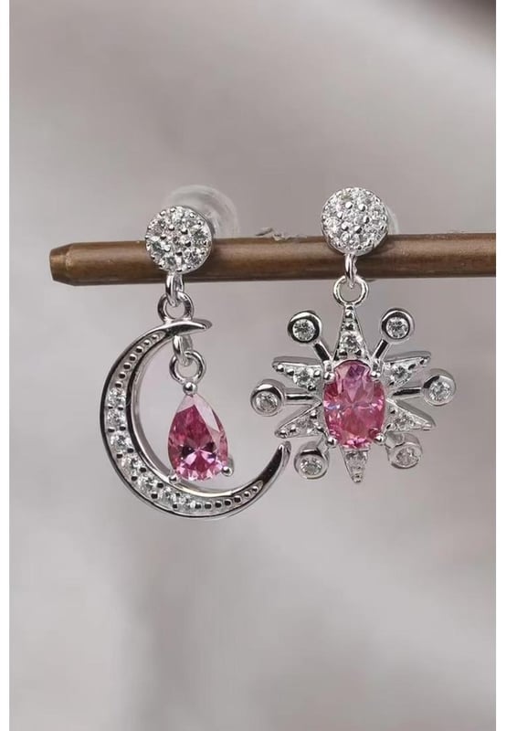 Boucles D'oreilles Moissanite 1 Carat - Clous Argent Sterling 925, Limani London, Coffret