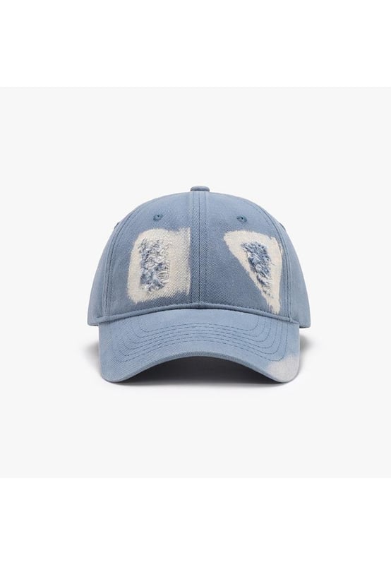 1
  piece baseball cap
  Made from high
  quality cotton
  Features distressed finish for a vintage look
  Imported
  Product measurements: Height 5.1 in Brim 2.8 in Circumference 22
  24 in
  Designed for women
Material: Cotton denim