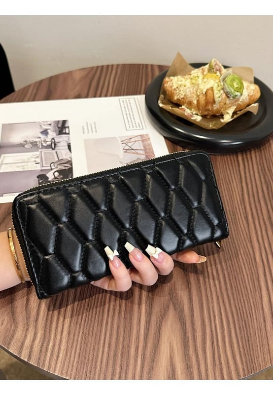 Bag size: Small
  Material: PU leather
  Imported
  Product Measurements (inches):
  Width: 3.9
  Height: 1.2
  Length: 7.7
