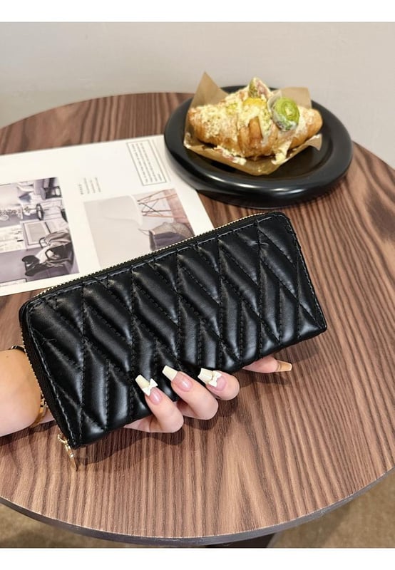 Bag size: Small
  Material: PU leather
  Imported
  Product Measurements (inches):
  Width: 3.9
  Height: 1.2
  Length: 7.7