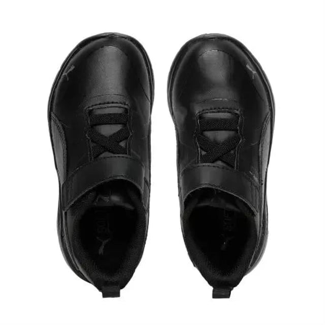 Modern. Comfortable. Stylish. These new iconic sneakers are perfect for any young athlete thanks to their ultra-flexible design and bold synthetic leather upper. A hook-and-loop closure pairs perfectly with a grippy EVA outsole for an optimal fit and comfortable feel on the foot, no matter where their day takes them.RRP:£35.00BenefitsSoftFoam: PUMA’s dual-density insole provides two unique layers of cushioning for customised comfort, fit and long-lasting durabilityProduct detailsLow boot silhouetteSynthetic leather upperHook-and-loop closureEVA midsoleGround-contact EVA grippy outsolePUMA Cat Logo at toePUMA Formstrip on lateral sideStyle190679-01