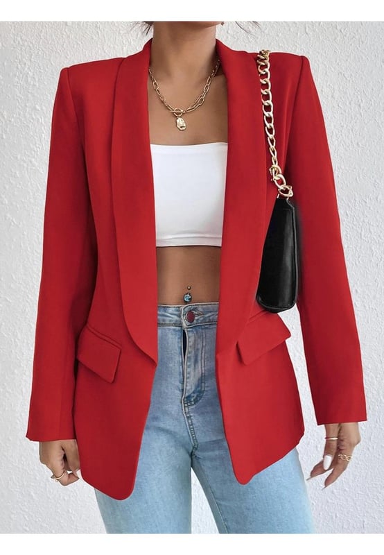Basic style
  Normal thickness
  Material composition: 95% polyester 5% spandex
  Care instructions: Machine wash cold. Tumble dry low.
  Imported
  Available in sizes: S M L XL