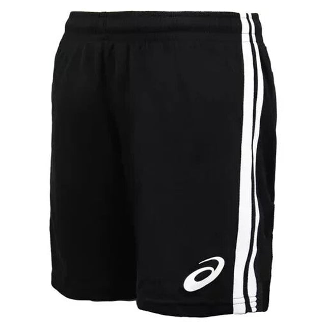SHORTS MADE FOR DAILY COMFORT.RRP: £15.00Whether you're heading out or relaxing at home, move through your day in comfort and style in these juniors' shorts. The moisture-absorbing technology keeps you feeling dry and fresh. An Asics logo and stripes on the leg complete the athletic-wear look.This product is made with Primegreen, a series of high-performance recycled materials.Regular fitElastic waist with drawcordMaterial: PolyesterGender: UnisexMPN: 1217702JR