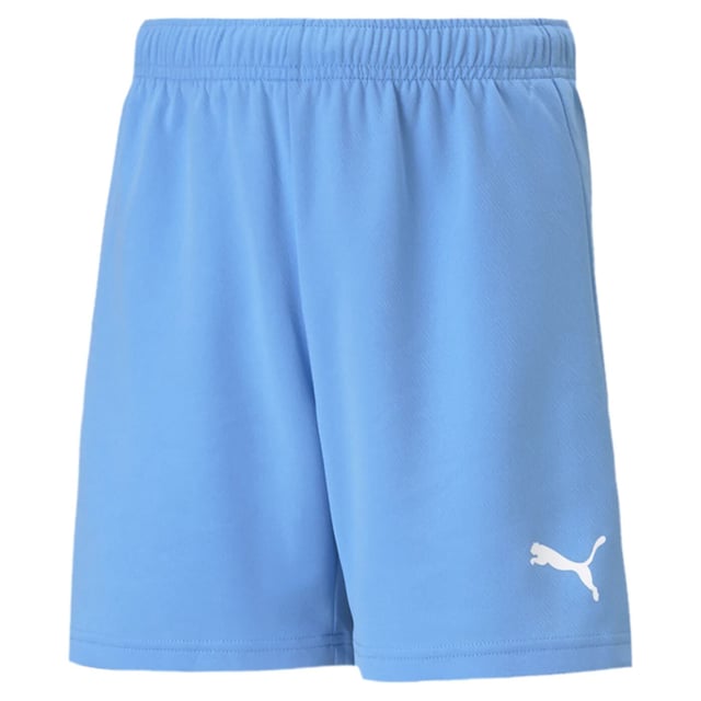 The teamRISE collection unites sleek, stylish design with performance-boosting features to help you play at your best and look good doing it. These shorts are no exception, combining an adjustable elasticated waist and dryCELL functionality with a slick, simple silhouette and iconic PUMA branding at the leg.Regular fitElasticated waistband with drawcordPUMA Cat Logo heat transfer at left leg100% Polyester704943