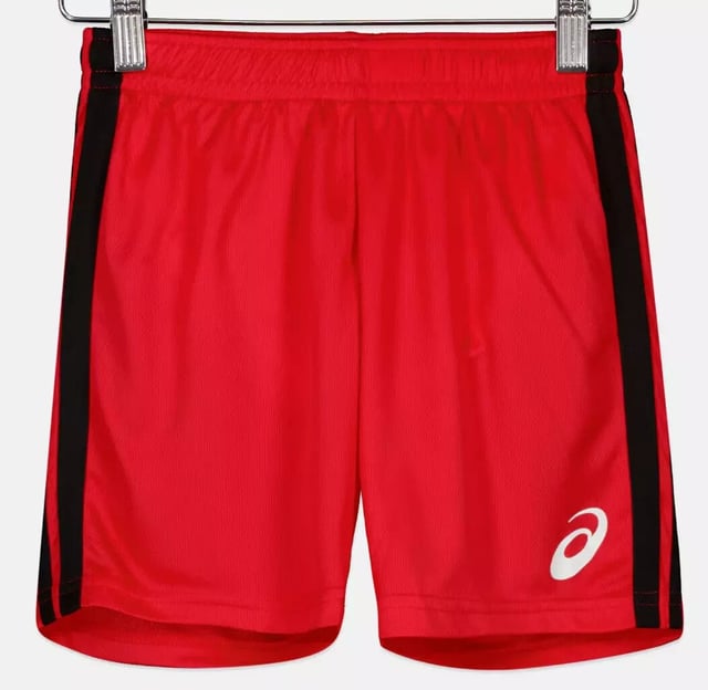 Asics Boys / Girls Sports Shorts Red 1217702JR