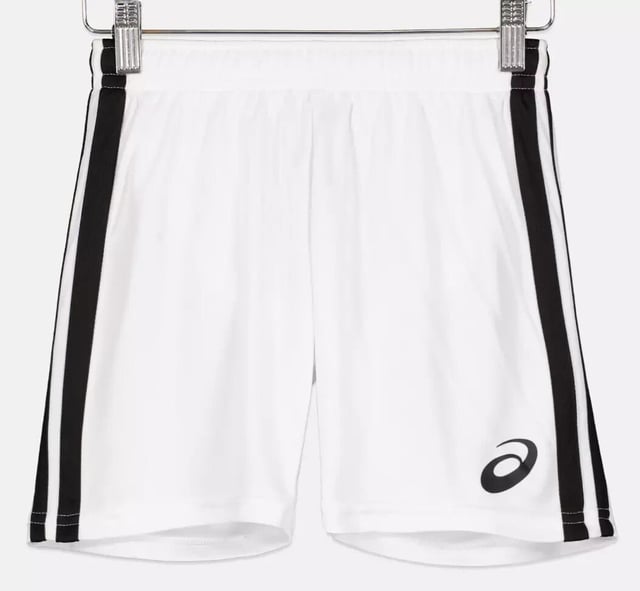 Asics Boys / Girls Sports Shorts White 1217702JR