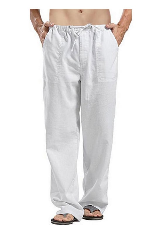 Basic style
  Material composition: 80% cotton 20% polyester
  Care instructions: Machine wash cold. Tumble dry low
  Imported
  Drawstring waist for adjustable fit
  Available in sizes S to 5XL