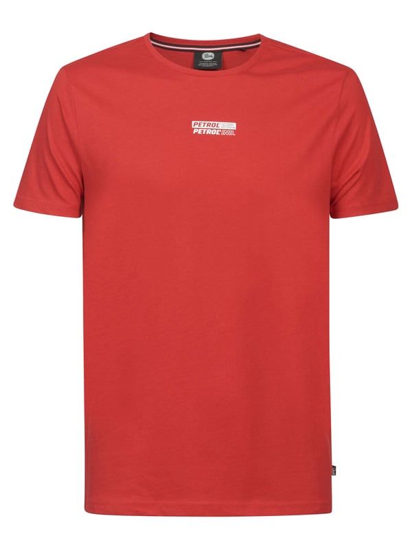 Dit klassieke T-shirt met ronde hals en korte mouwen is een super basisstuk voor je garderobe. De labelprint op de borst en het kleine, in de zijnaad genaaide label geven het shirt net dat beetje extra.