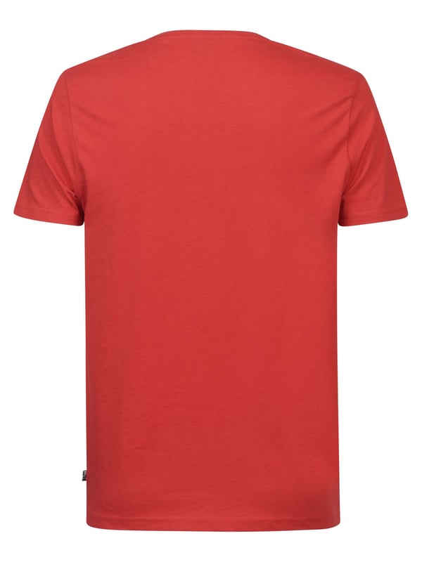 Dit klassieke T-shirt met ronde hals en korte mouwen is een super basisstuk voor je garderobe. De labelprint op de borst en het kleine, in de zijnaad genaaide label geven het shirt net dat beetje extra.
