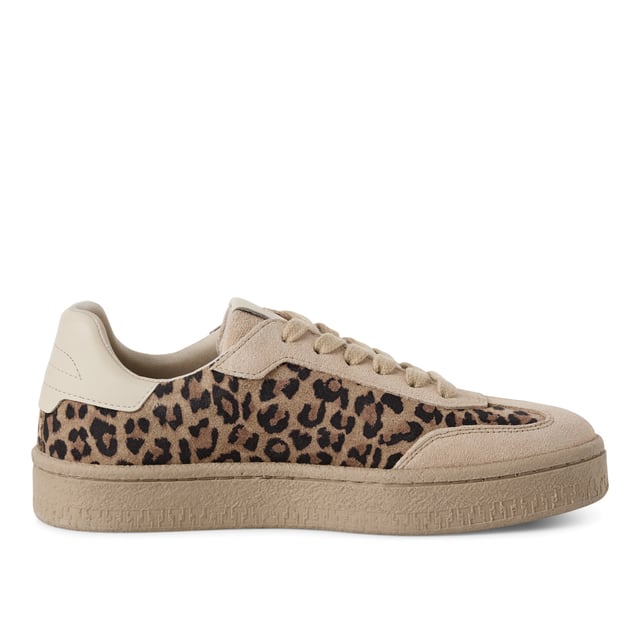 Add a touch of luxury to your everyday style with these fashion-forward sneakers from Tamaris. Crafted from a premium mix of soft suede leather, these lace-up trainers feature stripes for added style. The sporty silhouette is elevated with a clean, modern finish, making them perfect for both casual days and chic urban outings.

Upper Material: High-quality mix of suede leather and textile
Lining & Insole: Soft textile for all-day comfort
Outsole: Grippy synthetic sole for confident steps
Heel Type & Height: No heel, with a 30 mm sole for subtle elevation
Shaft Height: 6.5 cm
Shoe Type: Women’s lace-up sneakers