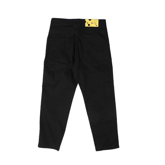 Juniors Off White Arrow Carpenter Pants in black.- 5 pocket design.- Zip fly and button fastening.- Slim fit.- 100% Cotton.- Ref: OBCA0020011010