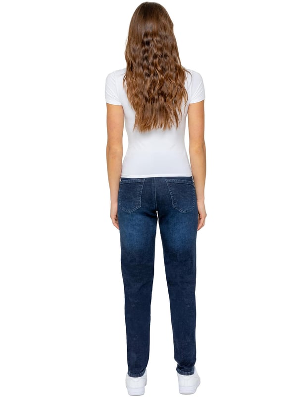 These mom jeans by Enzo Jeans are the perfect blend of comfort and style. Featuring a high-waisted fit, 5 classic pockets, a zip fly, and stretchy fabric, they offer a flattering, relaxed feel that every mom in jeans loves. Whether you're after petite mom jeans, black jeans mom style, or just your new favorite mom jeans for women, these Enzo Jeans deliver the ideal high waisted mom jeans look — trendy, comfy, and always on point.(658)
