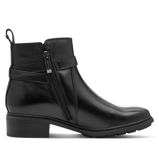 Deze Tamaris enkellaarsjes van echt leer combineren elegantie met dagelijks comfort. Dankzij de rits aan de zijkant en de Touch-It binnenzool zijn ze ideaal voor smart-casual looks en dagelijks gebruik. Belangrijkste kenmerken: Bovenwerk van hoogwaardig echt leer, handige ritssluiting aan de zijkant, zachte textielvoering en binnenzool, Touch-It voetbed past zich aan de vorm van je voet aan, hakhoogte van 35 mm voor subtiele lift, duurzame synthetische buitenzool, perfect voor zowel casual als nette outfits.