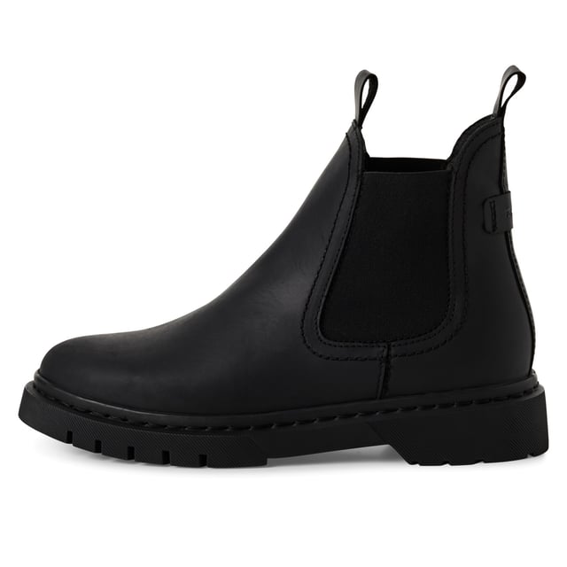 Diese Chelsea Boots von Tamaris vereinen zeitlosen Stil mit Alltagskomfort. Mit ihrem stützenden Blockabsatz, dem weichen Futter und der klassischen Knöchelpassform sind sie die perfekte Ergänzung für Ihre Schuhkollektion. Hauptmerkmale: Obermaterial aus hochwertigem Leder, Chelsea-Boot-Design zum Hineinschlüpfen, weiche Innensohle und Futter aus Textil, Komfort-Innenfutter für optimalen Tragekomfort, 30 mm Blockabsatz für Stabilität und Halt, Schafthöhe: 13 cm, strapazierfähige Laufsohle aus Materialmix