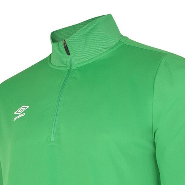 Material: 100% Polyester. Design: Gestapeltes Logo. Reißverschluss mit Markenzeichen. Saum: Gerippt. Ärmel-Typ: Langärmelig. Manschette: Gerippt. Ausschnitt: Stehkragen. Verschluss: Halber Reißverschluss, umgekehrter Spiralreißverschluss.