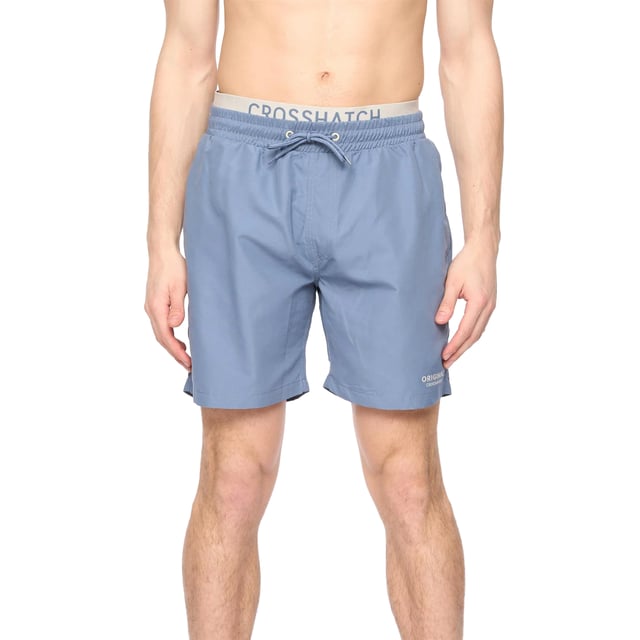 100% Polyester. Design: Logo. Pockets: 2 Side Pockets, 1 Back Pocket. Fastening: Pull-On. Metal Eyelets. Waistline: Adjustable, Branded, Drawstring.