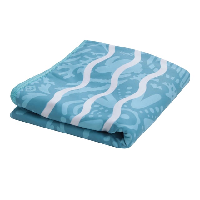 Fabric Technology: Antibacterial, Lightweight, Quick Dry. Fabric: Microfibre, Soft Touch. Length: 150cm. Width: 85cm. Design: Leaves, Printed, Starfish, Turtle, Wave.