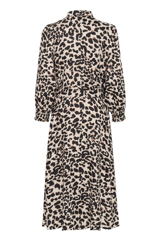 Regular fit,Midi lengte,3/4 mouwen  Fijne was 30°, niet bleken, niet in de droger drogen, Liggend laten drogen in de schaduw, koud strijken max. 110° C, Chemisch laten reinigen.  100% Viscose (LENZING™ ECOVERO™)