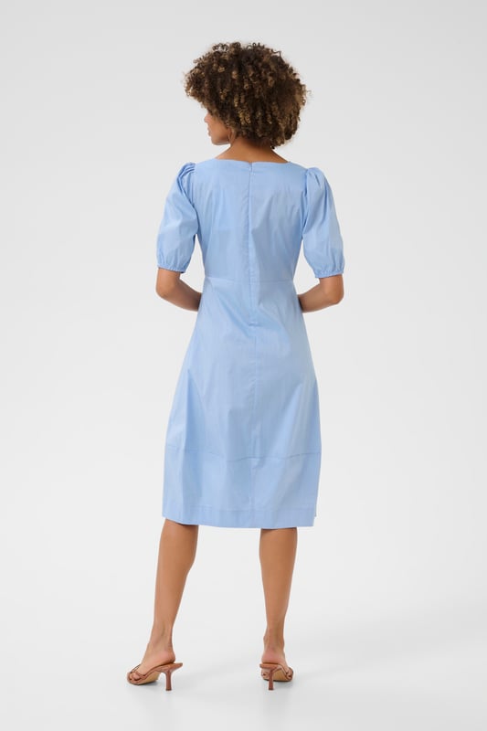 Casual fit,Net onder de knie,Korte mouwen  Fijne was 30°, niet bleken, niet in de droger drogen, Liggend laten drogen., koud strijken max. 110° C, Droogreiniging  65% Katoen,33% Polyester,2% Elastaan