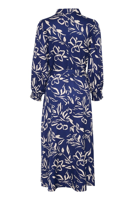 Regular fit,Midi lengte,3/4 mouwen  Fijne was 30°, niet bleken, niet in de droger drogen, Liggend laten drogen in de schaduw, koud strijken max. 110° C, Chemisch laten reinigen.  100% Viscose (LENZING™ ECOVERO™)