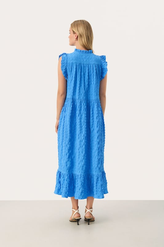 Regular fit,Midi lengte  Fijne was 30°, niet bleken, niet in de droger drogen, Druipnat ophangen in de schaduw, warm strijken max. 150° C, Niet droog reinigen  95% Polyester (Gerecycled),5% Elastaan