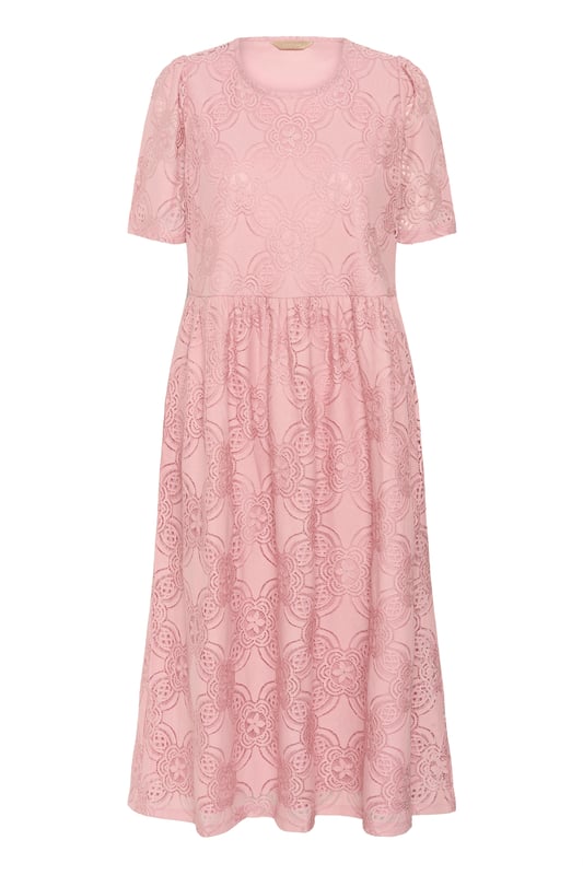 Feminine,Midi lengte,Korte mouwen  Fijne was 30°, niet bleken, niet in de droger drogen, Druipnat ophangen in de schaduw, koud strijken max. 110° C, Droogreiniging  70% Polyamide,30% Katoen