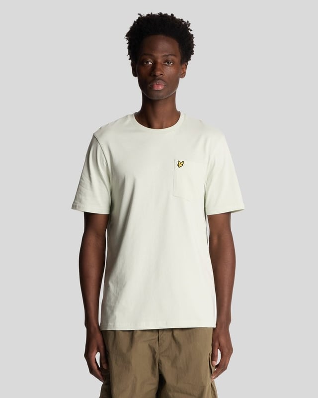The Lyle & Scott Pocket T-shirt is our classic 100% BCI cotton tee with an added breast pocket. It's simplicity itself.
- 100% BCI cotton- 190 gsm single jersey fabric- Set-in sleeves- Stitched sleeves and hem- Superior cut