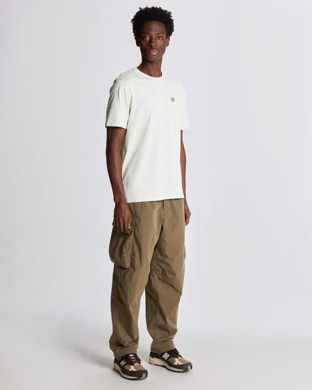 The Lyle & Scott Pocket T-shirt is our classic 100% BCI cotton tee with an added breast pocket. It's simplicity itself.
- 100% BCI cotton- 190 gsm single jersey fabric- Set-in sleeves- Stitched sleeves and hem- Superior cut