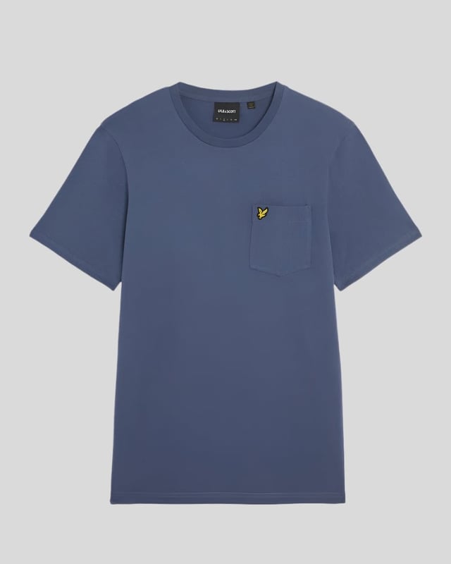 The Lyle & Scott Pocket T-shirt is our classic 100% BCI cotton tee with an added breast pocket. It's simplicity itself.
- 100% BCI cotton- 190 gsm single jersey fabric- Set-in sleeves- Stitched sleeves and hem- Superior cut